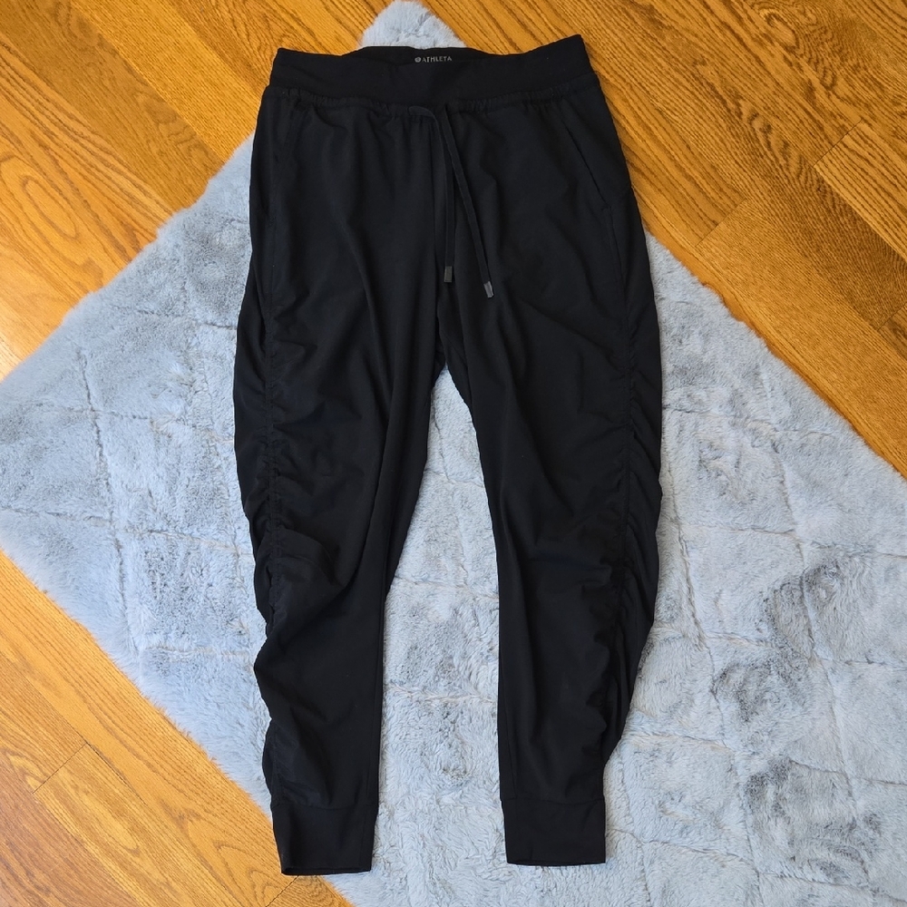 Athleta Black Jogger Style Pants, Womens 4, Great Condition